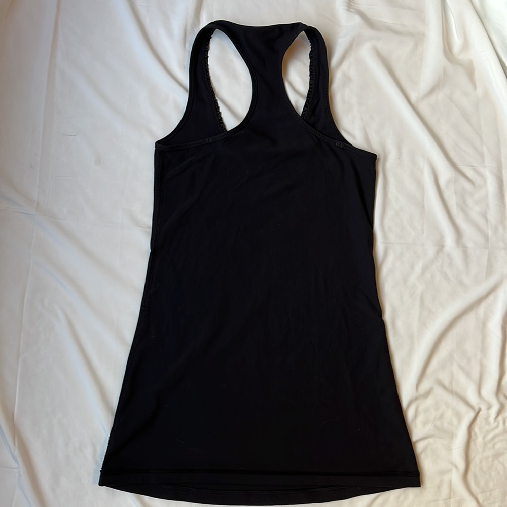 Lululemon black Cool Racerback ruffle - Picture 2 of 8
